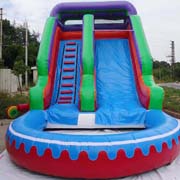 cheap inflatable water slides